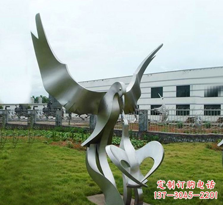 辽阳静谧传承——不锈钢动物雕塑
