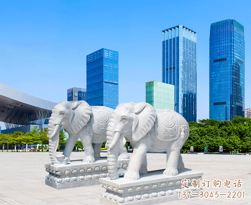辽阳公石雕大象