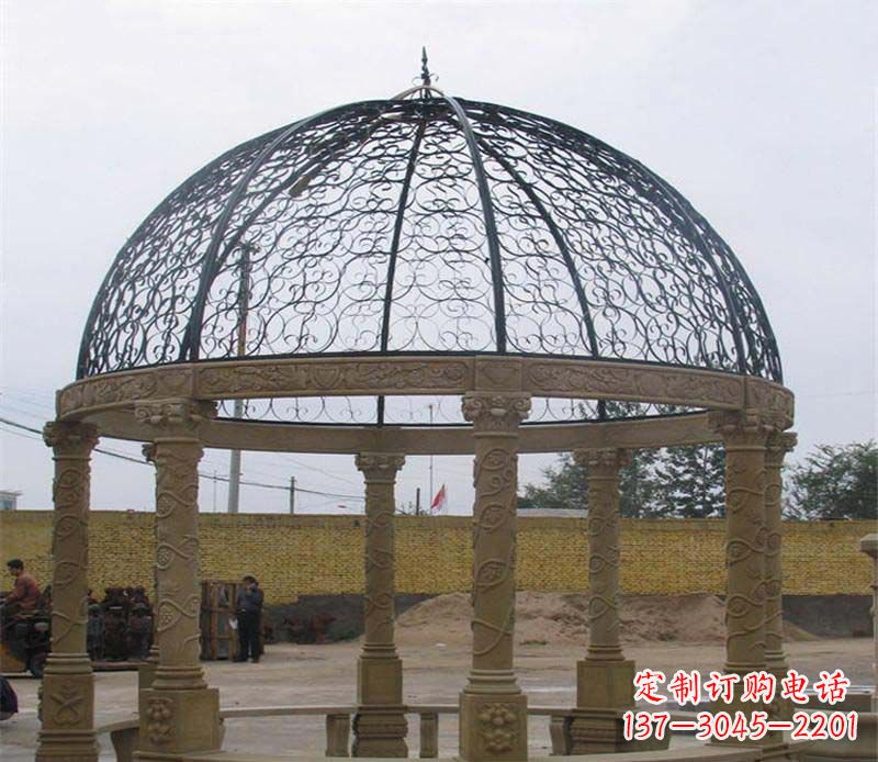辽阳新空间,新定义——“八角凉亭大理石雕塑”