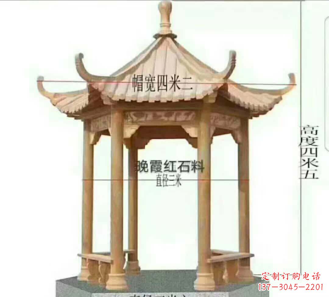 辽阳藏于凉亭的石雕之美