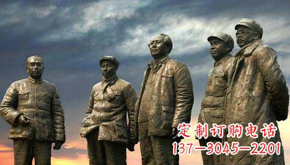 辽阳伟人铜雕——记住历史中的英雄