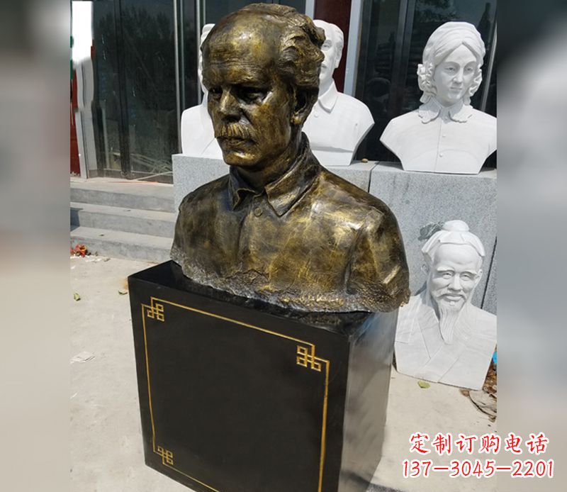 辽阳白求恩胸像荣耀中国历史精神