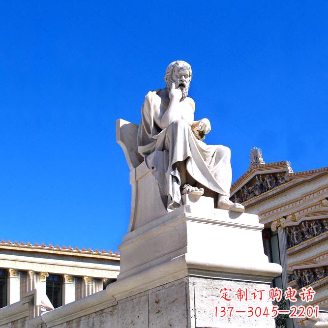 辽阳柏拉图大理石景观雕塑——完美融合现代城市文化与古典艺术