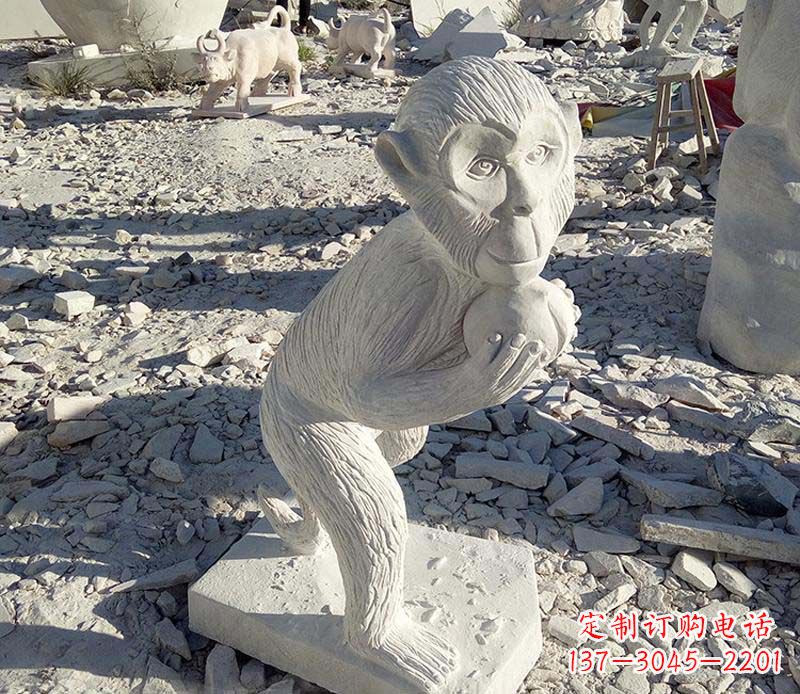 辽阳“猴子石雕”——精致细腻的石头精雕