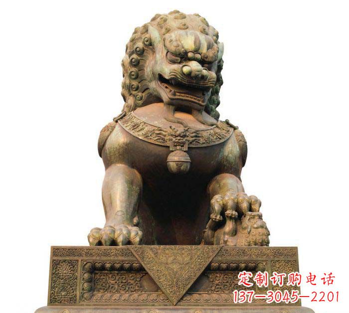 辽阳北京狮大型狮子铜雕