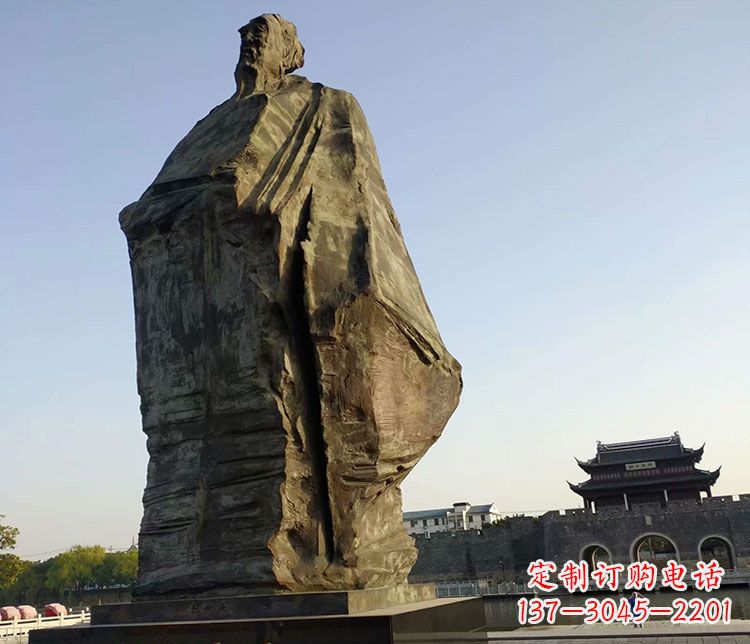 辽阳范仲淹精神从文学到石雕