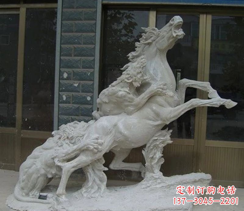 辽阳奔马石雕