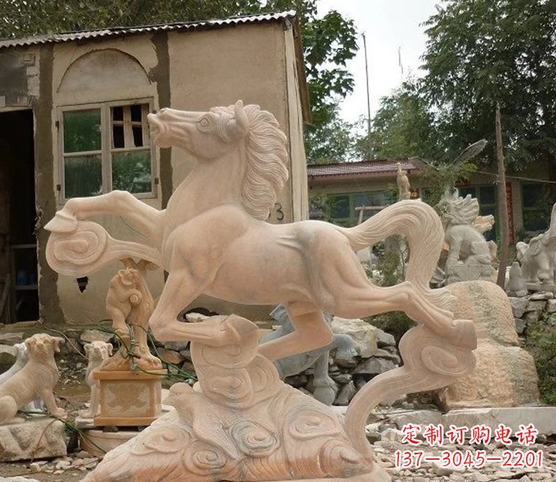 辽阳石雕大象