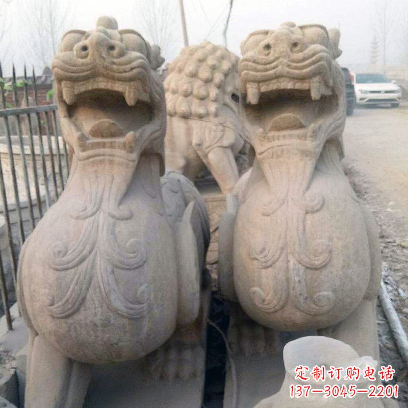 辽阳狴犴仿古石雕塑