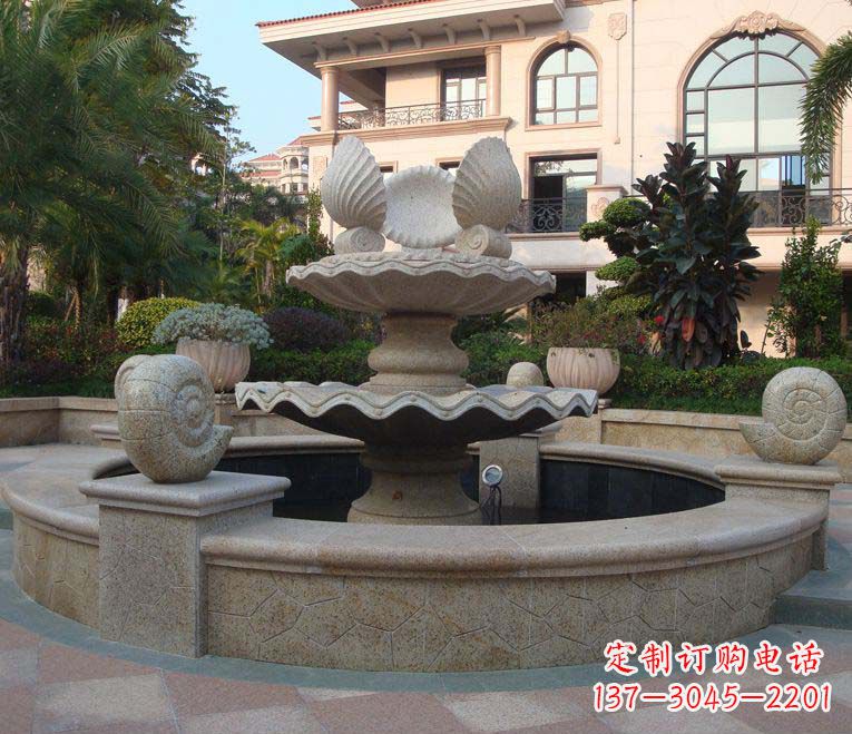 辽阳新款室外喷泉装饰景观石雕