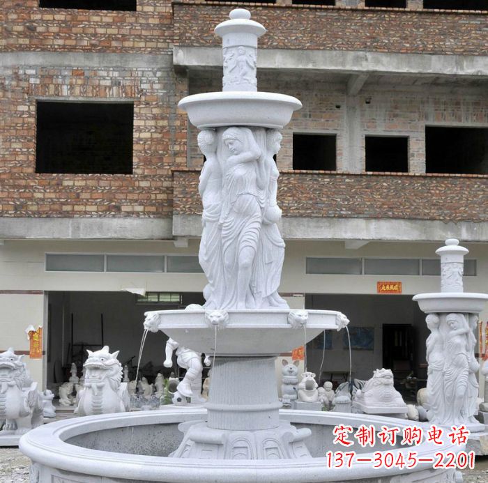 辽阳精美绝伦的喷泉石雕