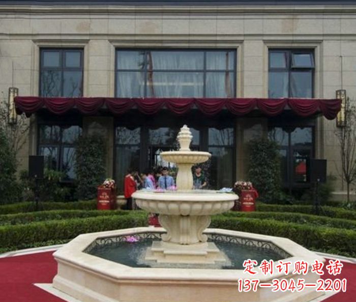 辽阳别墅景观欧式喷泉石雕_1 (3)