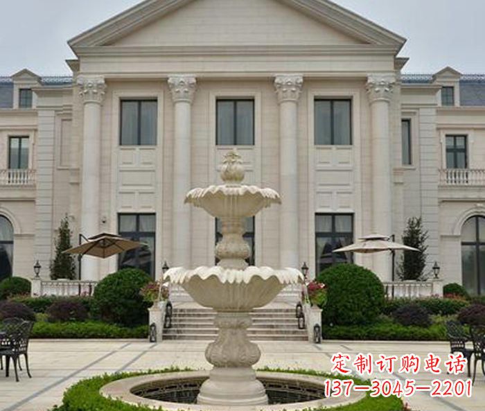辽阳别墅景观欧式喷泉石雕_2 (2)