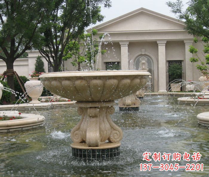 辽阳别墅景观欧式喷泉石雕_2 (3)