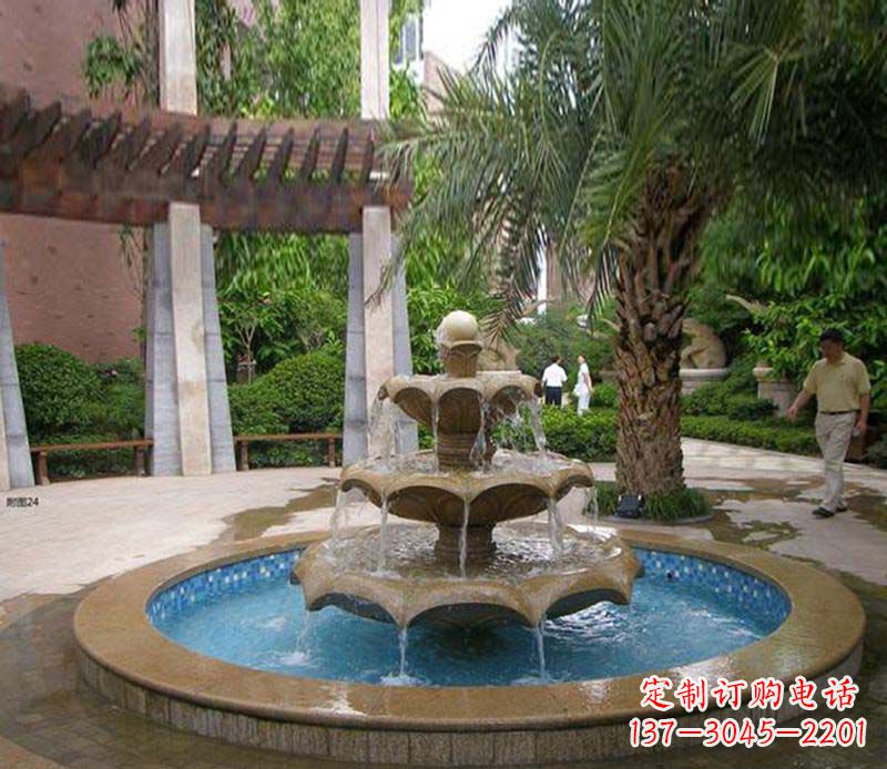 辽阳别墅景观喷泉雕塑