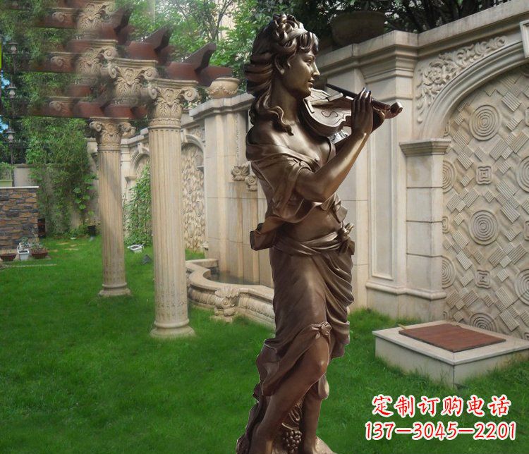 辽阳玻璃钢女人雕塑