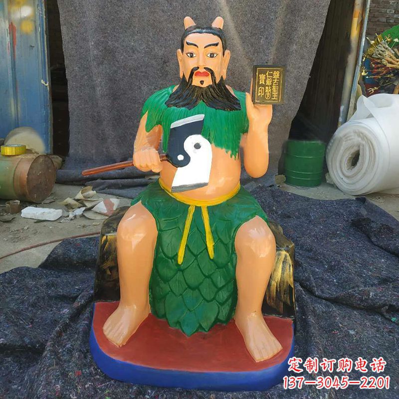 辽阳神农雕像的艺术之美