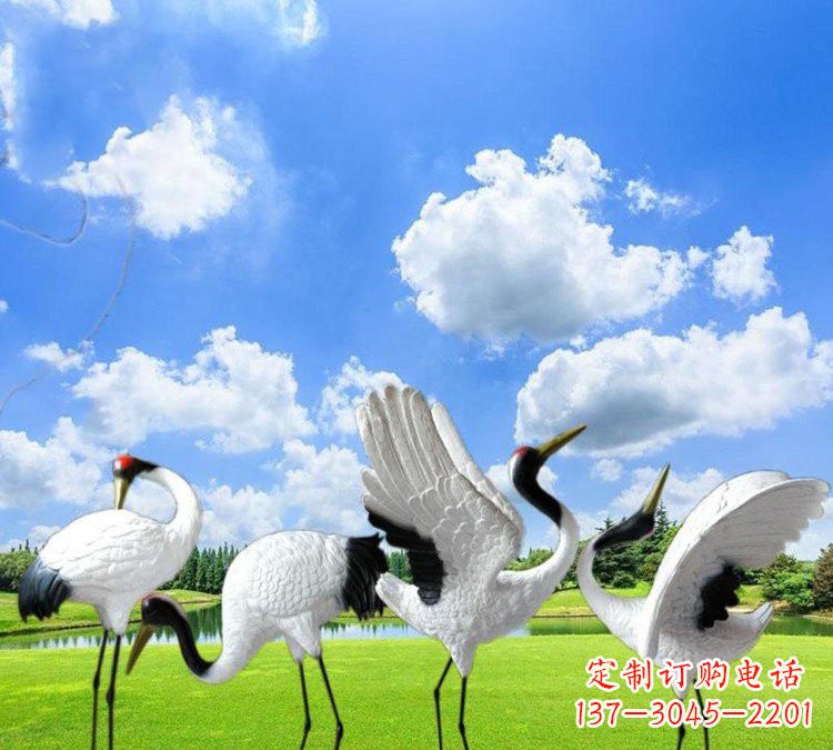 辽阳玻璃钢丹顶鹤