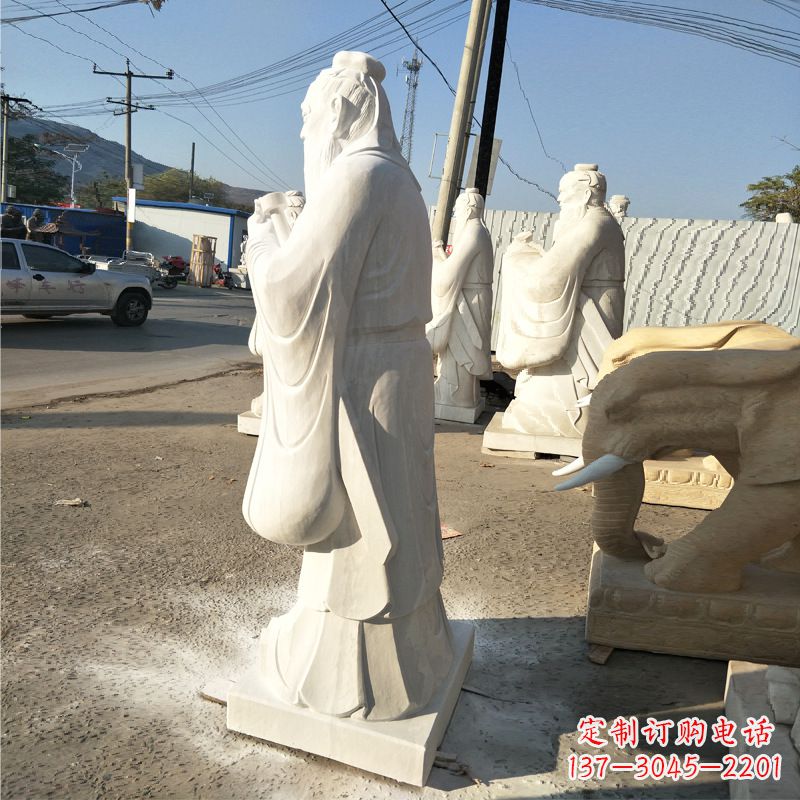辽阳玻璃钢雕塑孔子