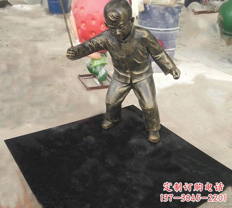 辽阳玻璃钢陀螺雕塑