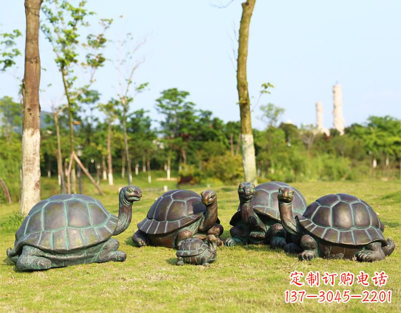 辽阳玻璃钢乌龟雕塑——融合古典和现代的精美杰作