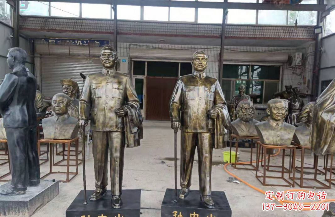 辽阳玻璃钢仿铜的孙中山雕塑——缅怀伟人,传承精神