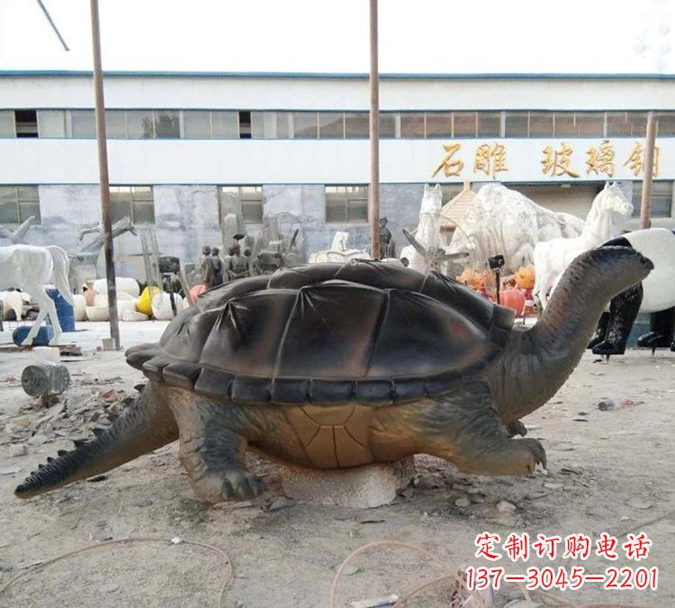 辽阳玻璃钢乌龟雕塑——精致美丽的艺术品