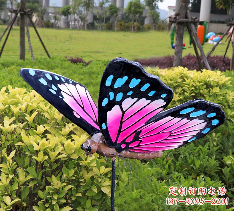 辽阳玻璃钢蝴蝶雕塑