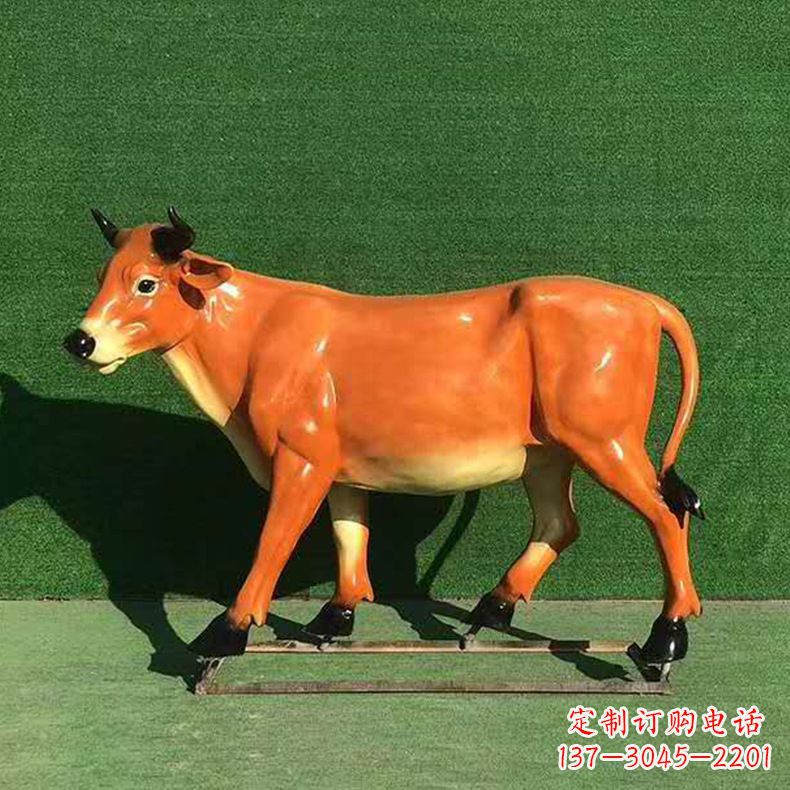 辽阳玻璃钢材料制作的动物雕塑