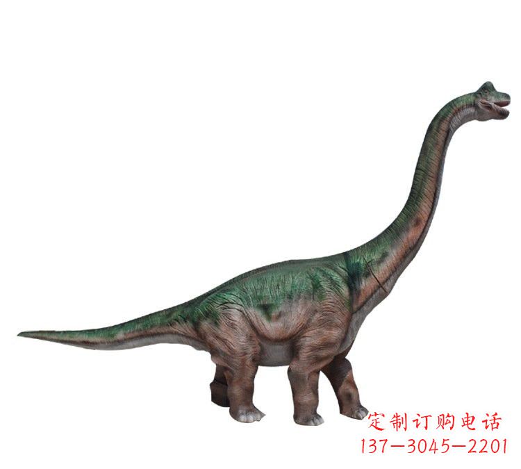 辽阳玻璃钢仿真恐龙腕龙雕塑