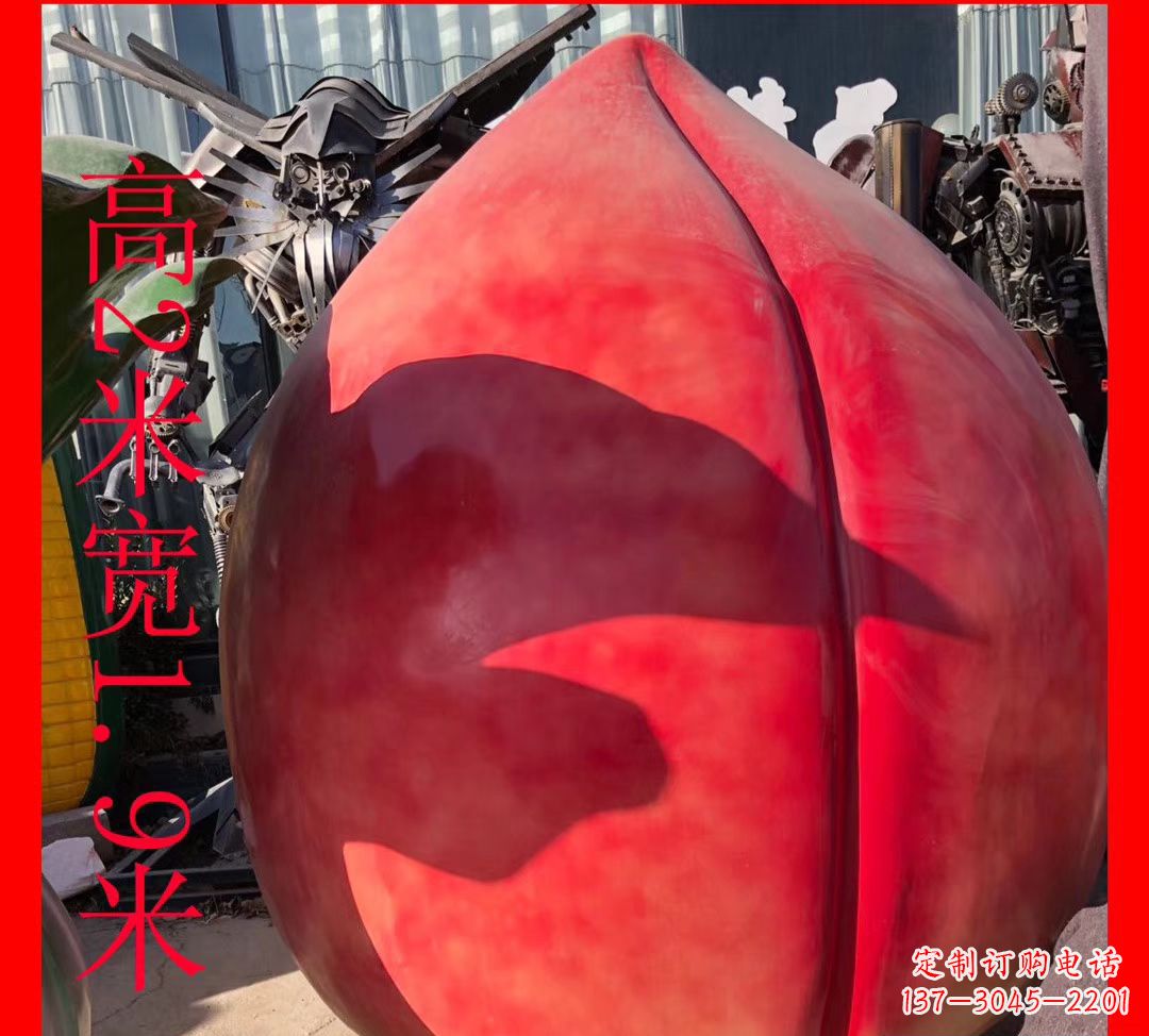辽阳玻璃钢水果雕塑——给你一个美好的景观