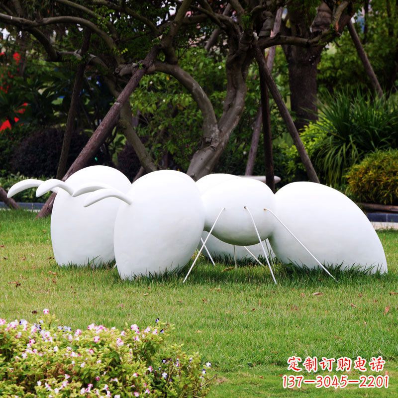 辽阳玻璃钢蚂蚁雕塑——一种充满力量的艺术