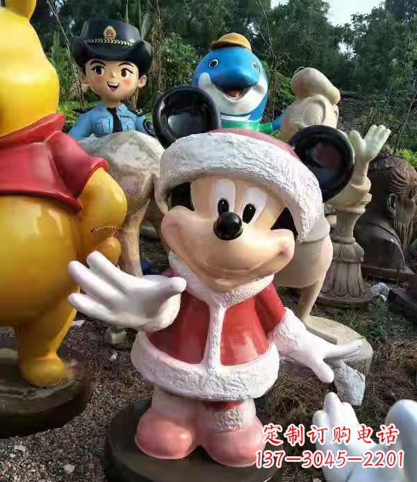 辽阳玻璃钢制米老鼠雕塑