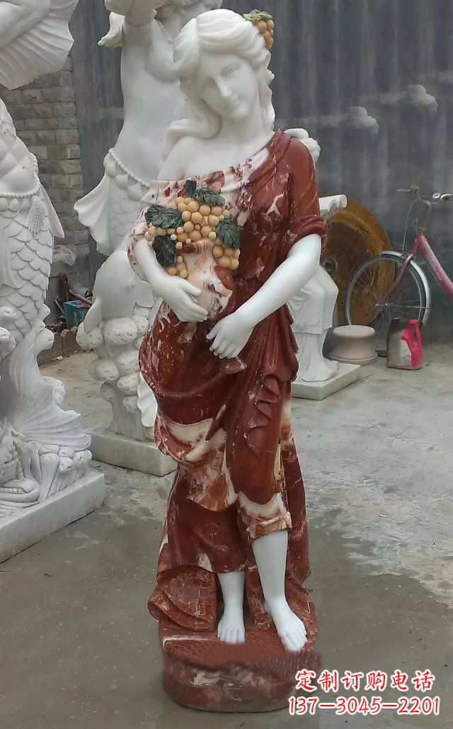 辽阳玻璃钢之美——女性雕塑