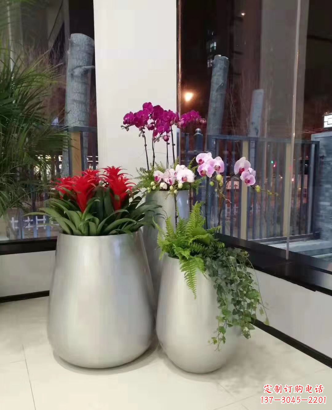 辽阳玻璃钢花盆雕塑艺术之美
