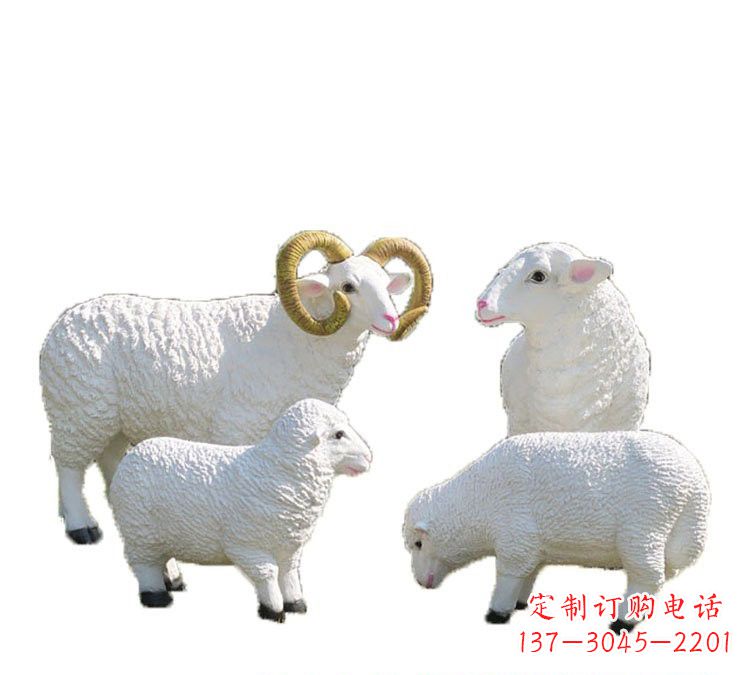 辽阳玻璃钢山羊雕塑——传承藏区特色文化