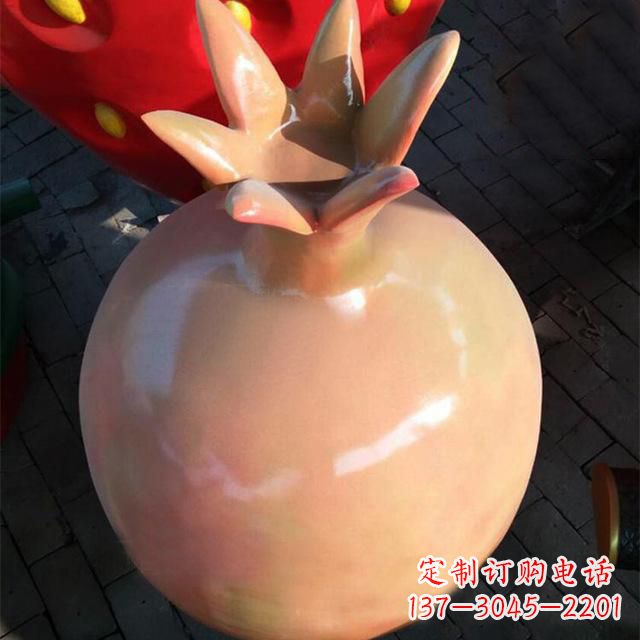 辽阳玻璃钢石榴雕塑