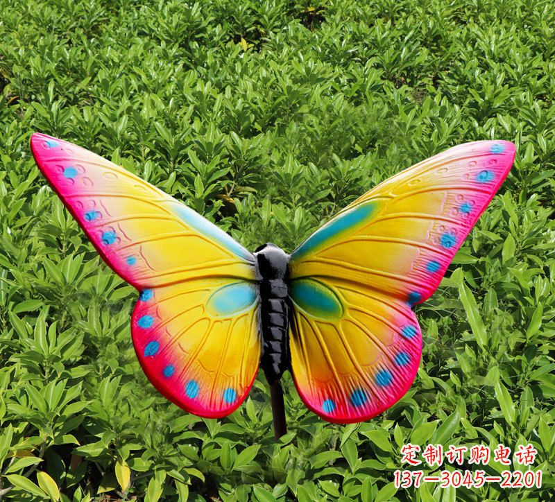 辽阳玻璃钢树脂仿真蝴蝶插件