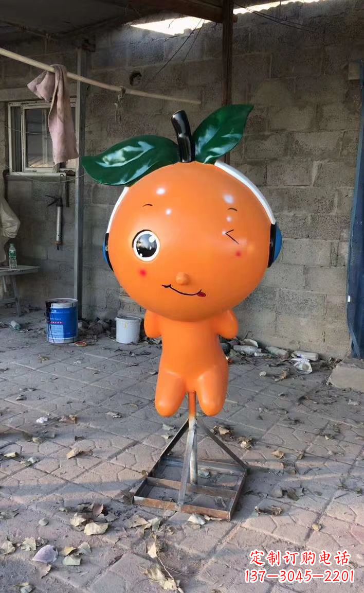 辽阳玻璃钢水果卡通雕塑