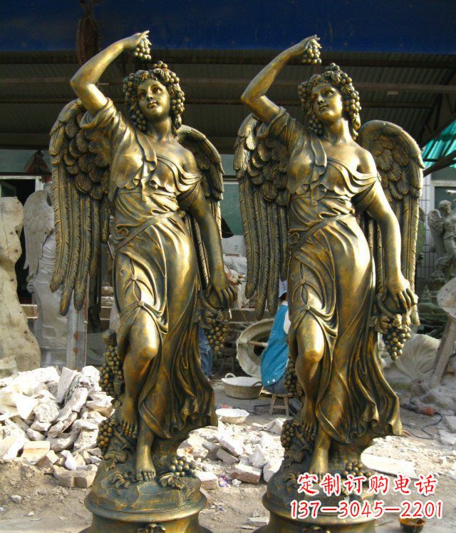 辽阳玻璃钢四季女神——精美雕塑艺术