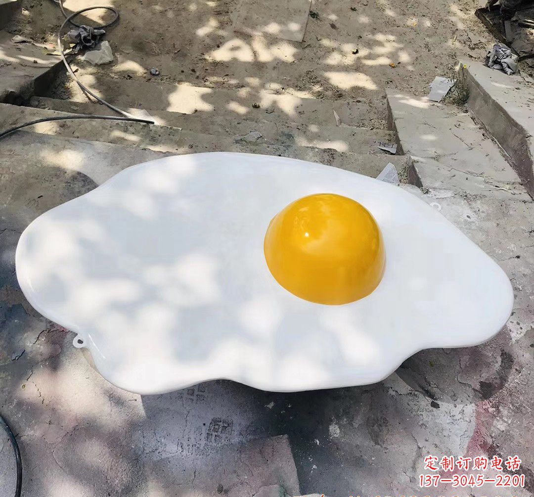 辽阳玻璃钢鸡蛋雕塑——精美绝伦