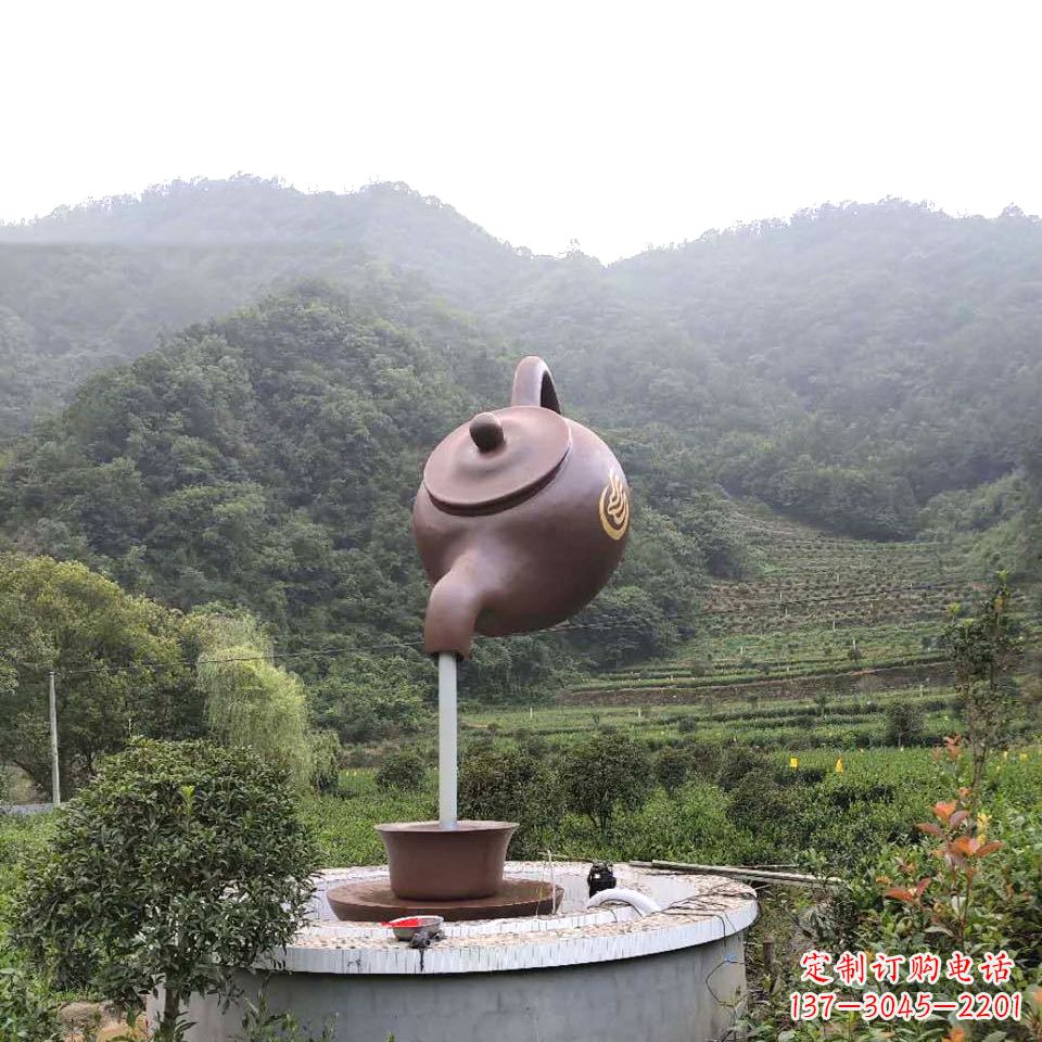 辽阳玻璃钢天壶喷泉精致而神奇的雕塑