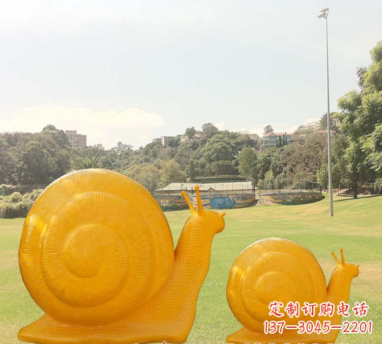 辽阳玻璃钢蜗牛雕塑