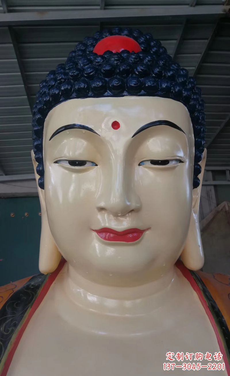 辽阳玻璃钢宗教庙宇如来雕像宗教文化的艺术精粹