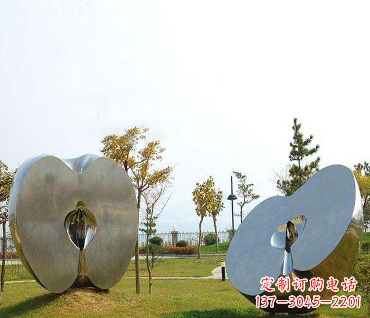 辽阳不锈钢雕刻的苹果