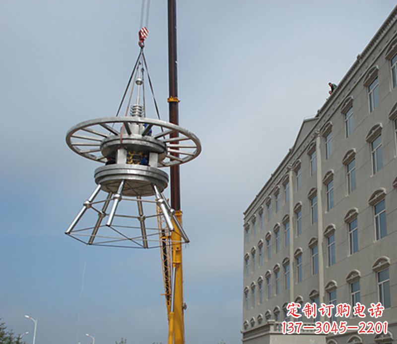 辽阳不锈钢避雷针造型雕塑