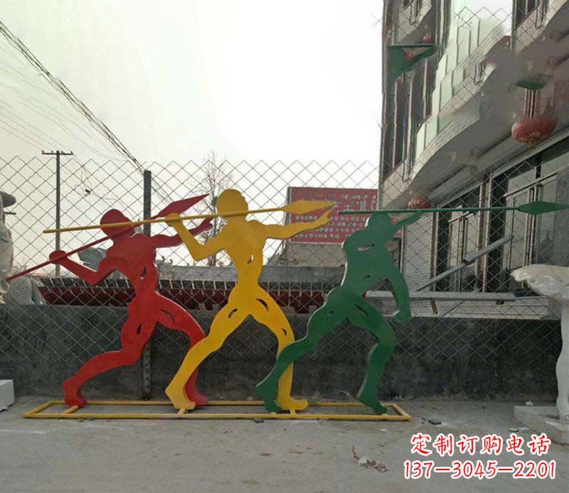 辽阳不锈钢标枪雕塑