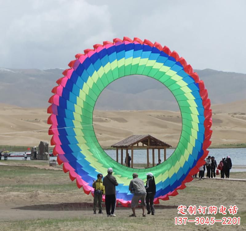 辽阳不锈钢彩色圆环雕塑——精致的艺术瑰宝