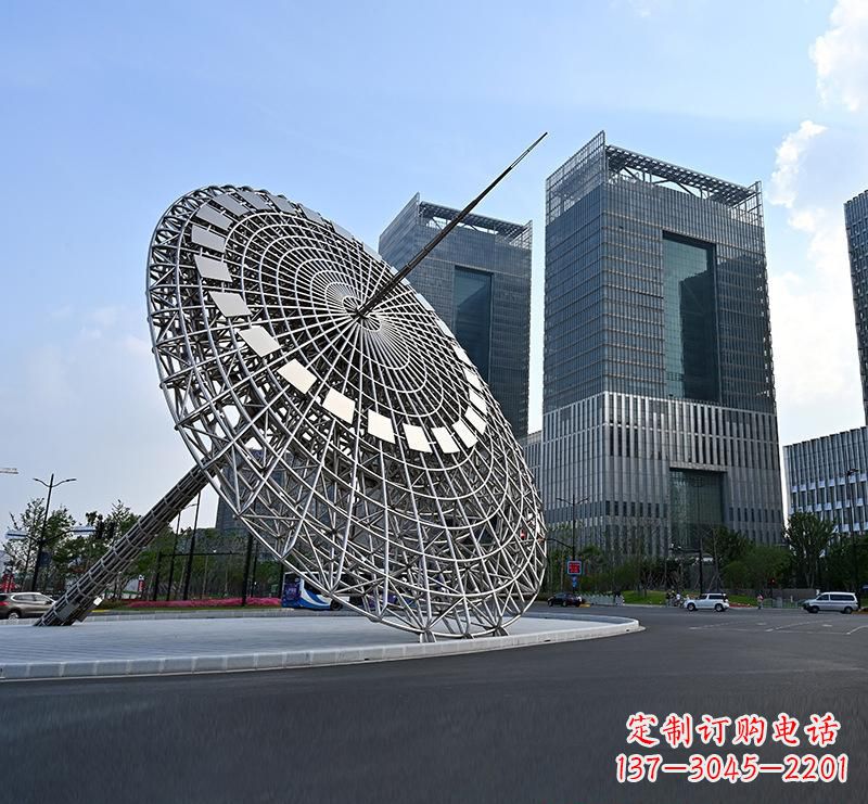 辽阳不锈钢城市璀璨的摩天轮雕塑