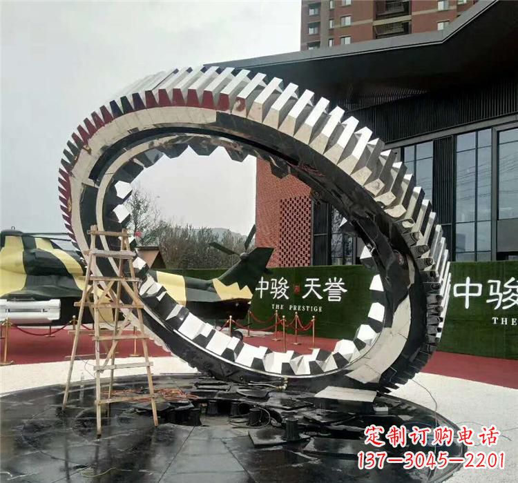 辽阳不锈钢齿轮雕塑